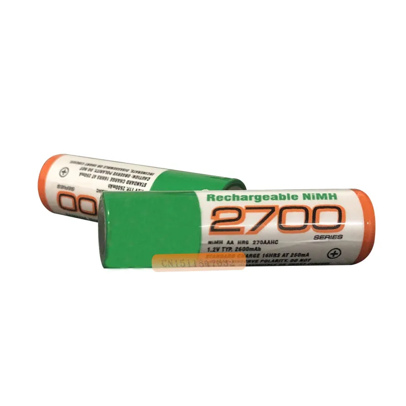 8 шт./лот, Оригинальная Аккумуляторная батарея AA 2700 mAh Ni-MH 1,2 v AA