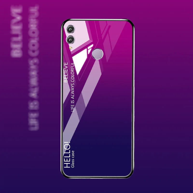 M059 Honor 8X чехол для huawei Honor 20 10i 8A 7C 7A 10 8 9 Lite 8C 9x Max Play чехол s Закаленное Стекло для huawei P20 P30 Lite Pro крышка - Цвет: M059