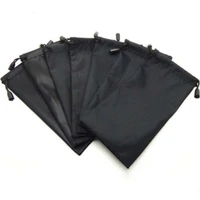 5pcs sunglasses soft cloth dust cleaning optical glasses carry black microfiber bag portable new
