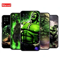 marvel avengers super hero hulk for huawei nova 8 7i 7 6 5t 5e 5z 5i 5 4e 3i 3e 2i lite pro se tpu silicone black phone case
