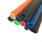 Губка термоизоляционная для труб, 1 м, для оборудования для фитнеса, пенопластовая резиновая трубка, черная, 6 мм10 мм, 3 мм16 мм18 мм (внутренний диаметр)