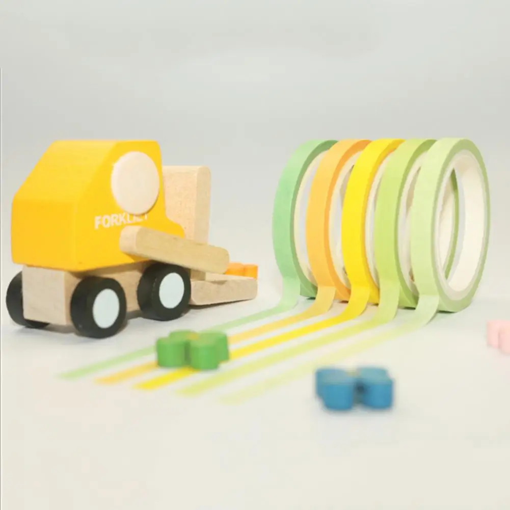 60 шт 20 цветов набор лент Декоративные Маскирующие Ленты DIY для детей и подарков клейкая лента для Обертывания Набор