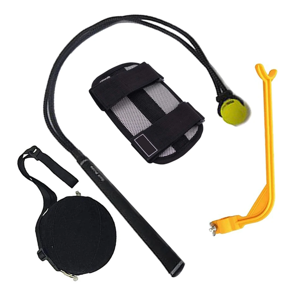 

Ne Golfs Rope Swing Training Sticks Aid Combo Set Strength Flexibility Tempo Training Swing Correcting Tool for Beginers BN99