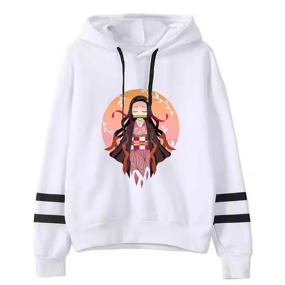 

Anime Demon Slayer Nezuko Pullovers Men Women Loose Casual Hoodies Harajuku Style