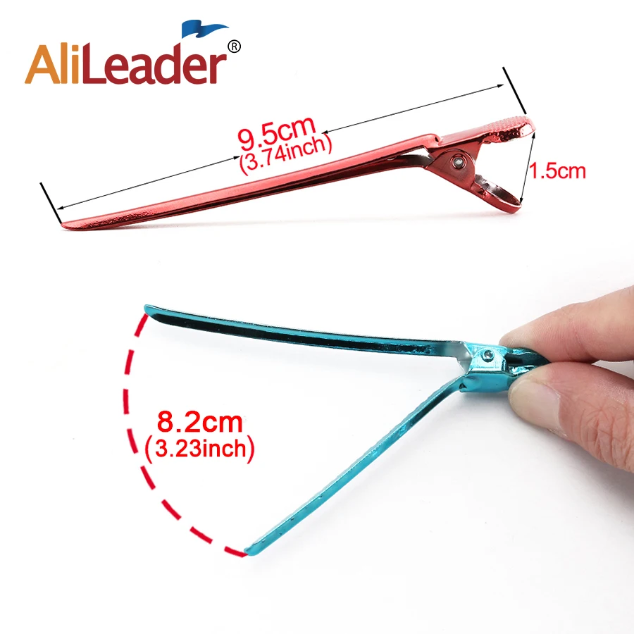 Профессиональные заколки для волос Alileader 12 шт. из нержавеющей стали зажимы утки 6