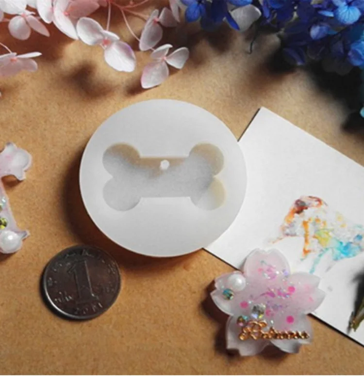 3D форма кости эпоксидная смола прозрачная для изготовления ювелирных изделий