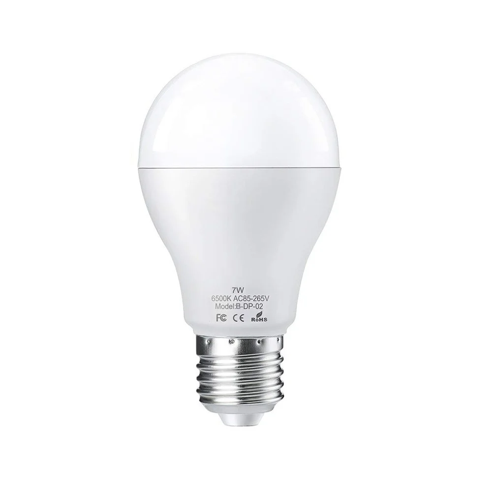 

2PCS/lot E27 LED Light Bulb with Motion Sensor Smart Light Radar Sensor 7W (replaces 50 W Sensor Bulb Energy Saving Lamp for