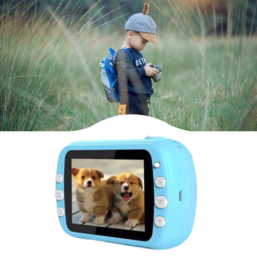 

Digital SLR Thermal Instant Print Photo Toys Camera For Kids 1080p 12.0Million Pixels Record Video Children Toys Gift