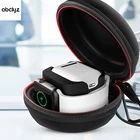 Чехол для Apple Watch Series 5, 4, 3, 2, 1, Se, портативное зарядное устройство, жесткий дорожный защитный чехол для Airpods, чехол на молнии