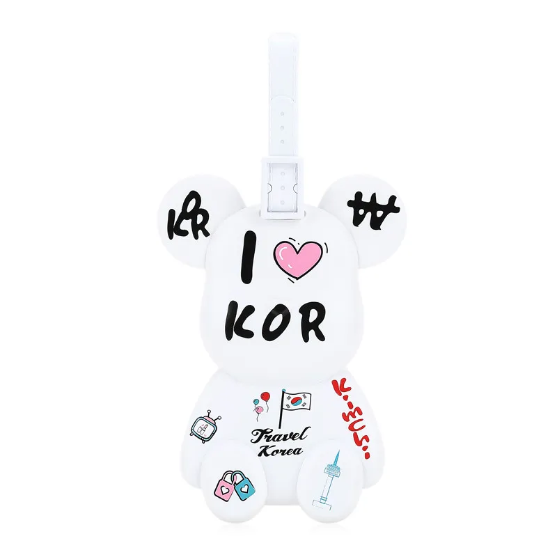 Жестокий медведь США сумка для гольфа бирка предотвращающая потерю дорожная ПВХ