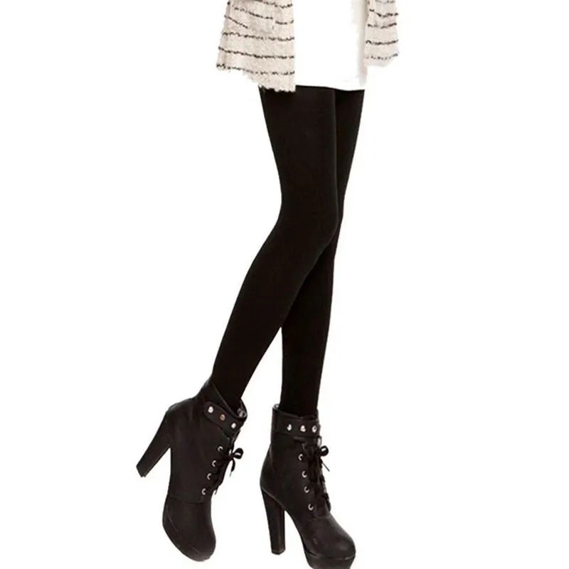 120D Autumn Winter Warm Stretchy Tights Pantyhose for Women Comfortable Elastic Big Size Ladies Woman Stocking | Женская одежда