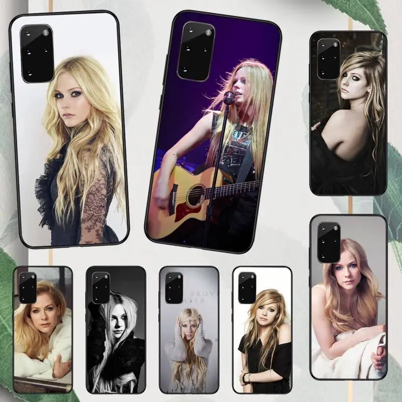 

Avril Ramona Lavigne singer actors Phone Case For Samsung galaxy A S note 10 12 20 32 40 50 51 52 70 71 72 21 fe s ultra plus