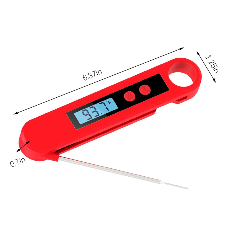 

Ultral Fast Digital Temperature Measurement Barbecue Meat Thermometer, Waterproof Automatic Switch Kitchen Food Thermometer