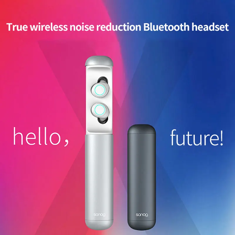 Sanag J2 Bluetooth наушники IPX7 водонепроницаемые спортивные беспроводные наушники Bluetooth 5,0 шумоподавление HiFi стерео беспроводные наушники