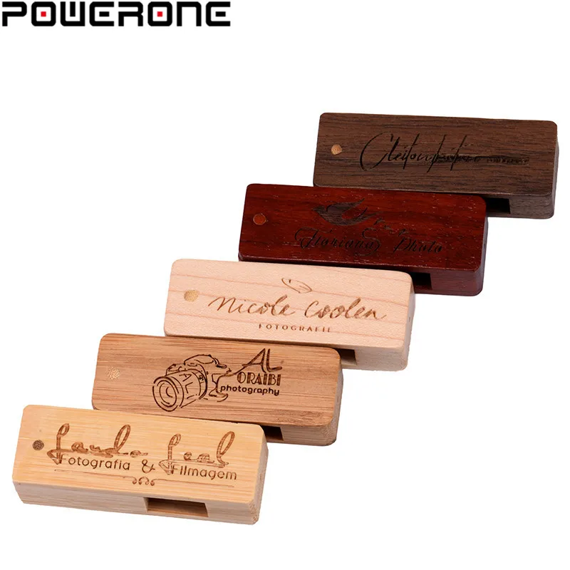 POWERONE USB 2 0 деревянный квадратный армейский нож Флешка 64 ГБ 32 16 4 Usb флэш накопитель