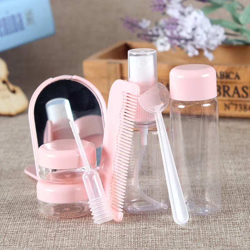 Высокое качество модные 8 шт./компл. мини Пластик коробка для хранения косметики