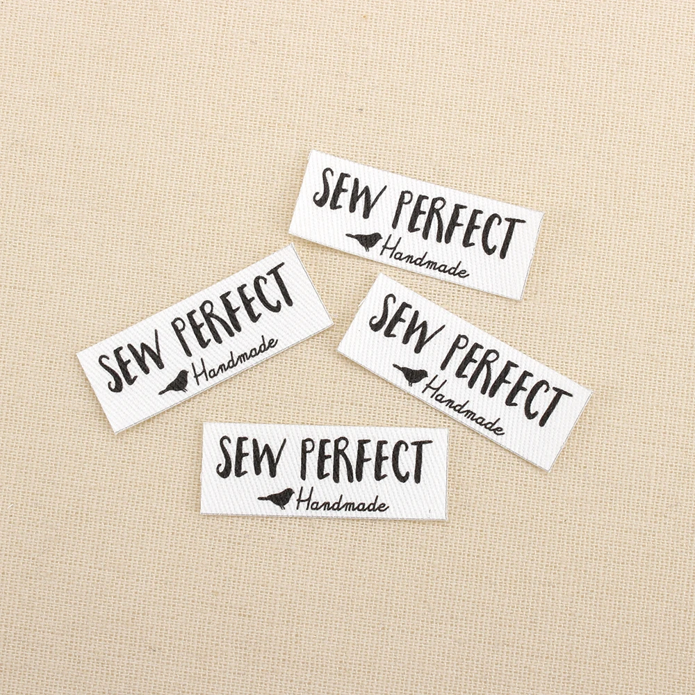 

112 шт. Гладильные этикетки, логотип или текст, утюжок на хлопке, этикетки для одежды, индивидуальный дизайн, бирки для ткани (TB3115)