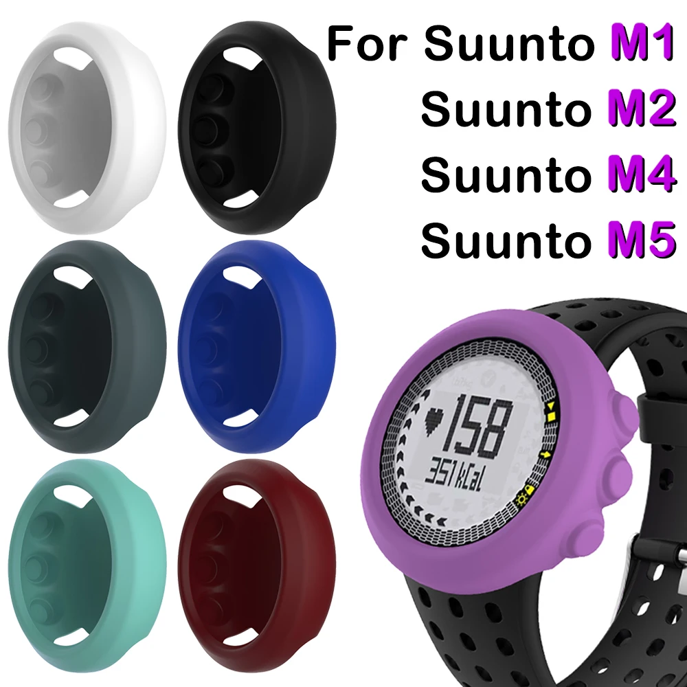 

Защитный силиконовый чехол для смарт-часов Suunto M1, M2, M4, M5