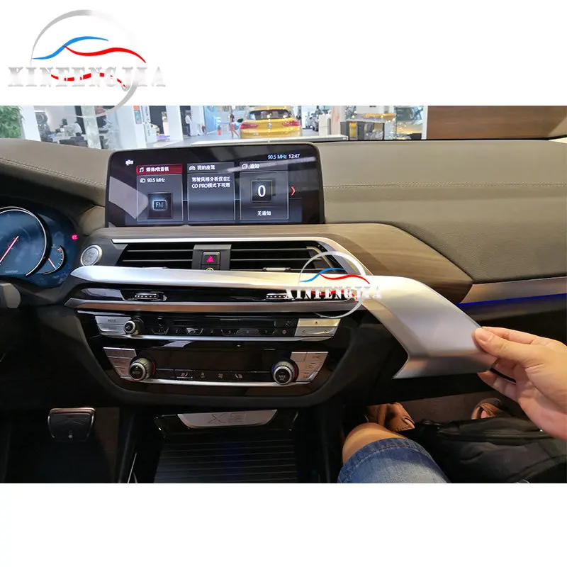 Для BMW X3 G01 18-19 X4 G02 2019 1 шт. хромированный центр вентиляционное отверстие панель