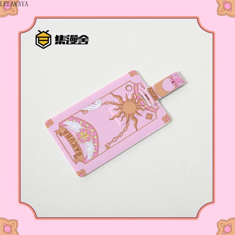 Аниме CardCaptor Sakura действие напечатанный рисунок Косплэй Таро кулло Клоу карты USB