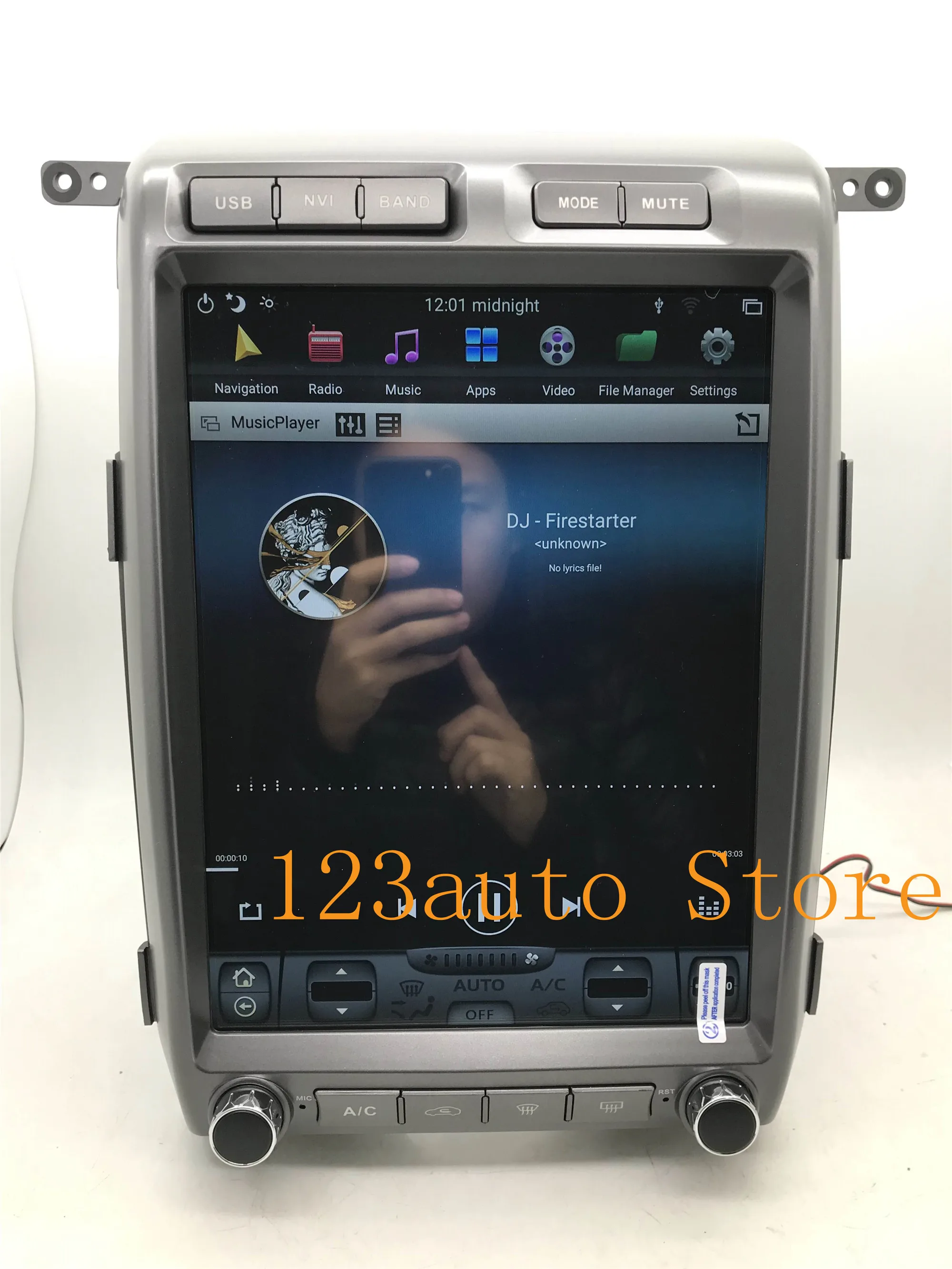 13 дюймов вертикальный экран Tesla стиль Android 8,1 автомобильный DVD gps плеер навигация carplay для Ford F150 2009-2013 радио PX6 рапса авто