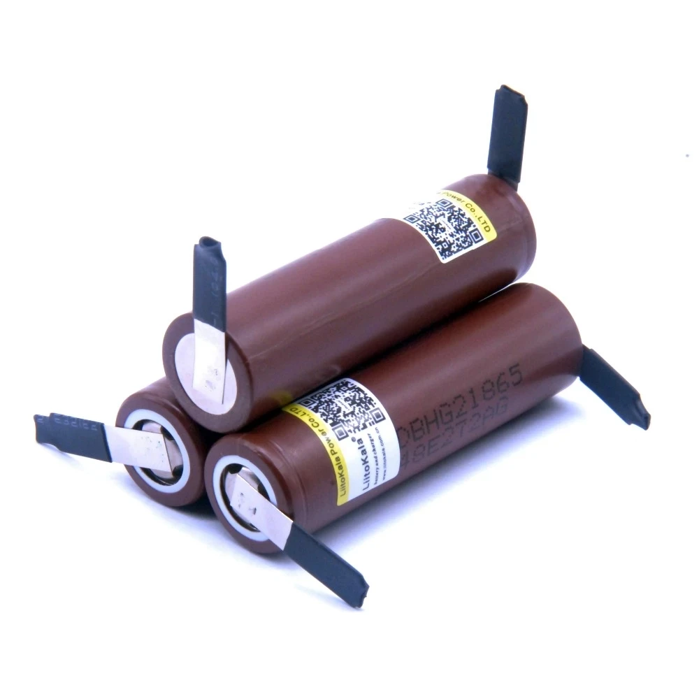 Батарея Liitokala HG2 18650 3000 мАч 18650HG2 3 6 в разряд 30 А отдельные батареи DBHG2 + DIY никель|hg2