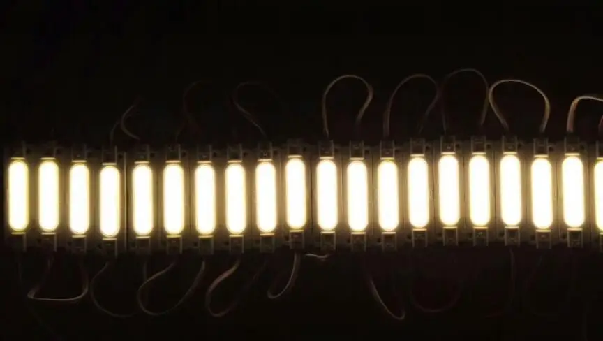 COB Светодиодный модуль Ulter яркость 2 Вт DC12V COB световая рекламная лампа водонепроницаемый светодиодный знак задний светильник s белый/теплый белый