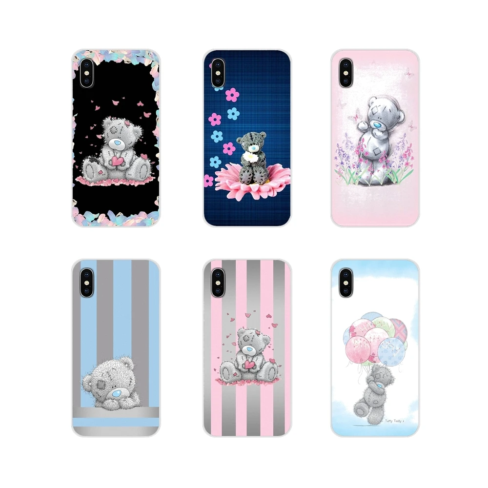 Татти Мишка Тедди для Huawei G7 G8 P8 P9 P10 P20 P30 Lite Mini Pro P Smart Plus 2017 2018 2019 аксессуары чехлы
