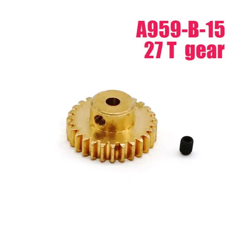 

Metal Motor Gear 27T For WLtoys A959-B-15 A969-B A979-B 540 Motor RC Car