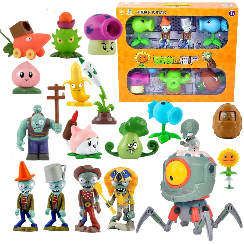 Фигурка аниме Растения против зомби 2 мягкая резиновая кукла с полным надувом