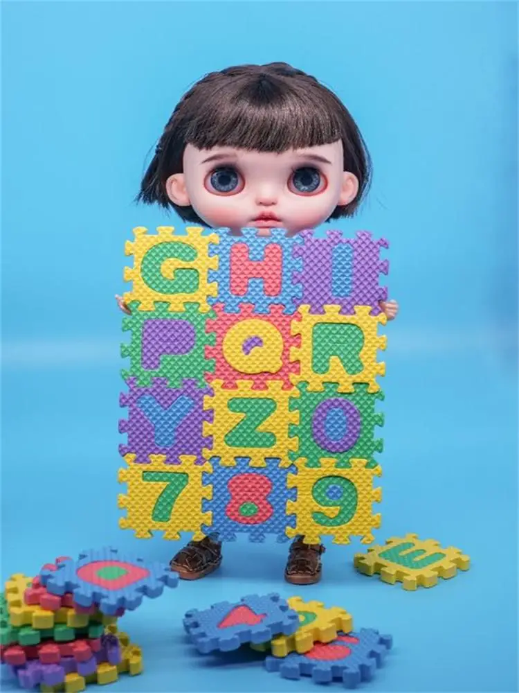 Милый пузырьковый мини-пол с буквами 20*15 см для blyth azone licca ob 1/6 1/8 1/12 bjd аксессуары