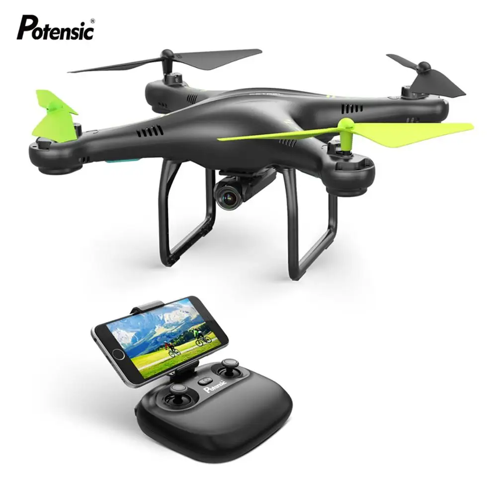 Potensic U42 WiFi FPV Дрон с 720p HD камерой Радиоуправляемый вертолет игрушечный