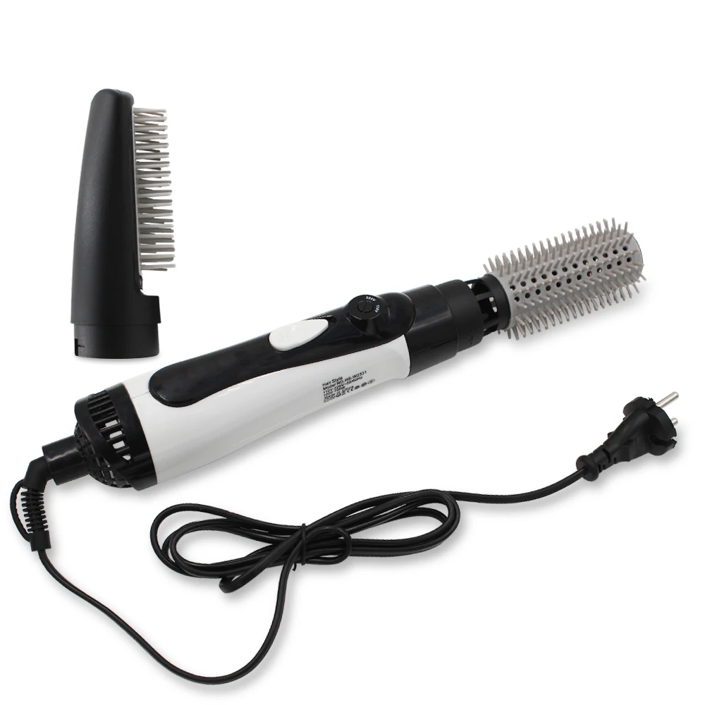 

Multifunctional Hair Dryer Straight Curly Comb 3 In 1 Negative Ion Heated Straightener Hot Air Brush Styling Tool Set Anti Scald