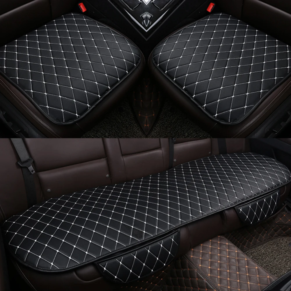 

Leather Car Seat Protection Covers For Dodge Avenger Caravan Charger Challenger Dart Durango viper Automobile Seat Cushion Cover