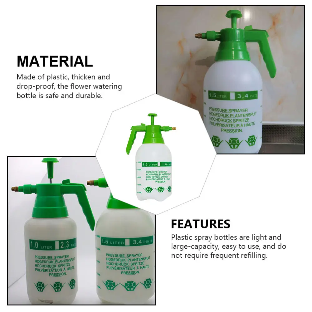 

Watering Pot Garden Patio Watering Plant Pot Pressure Sprayer Bottle