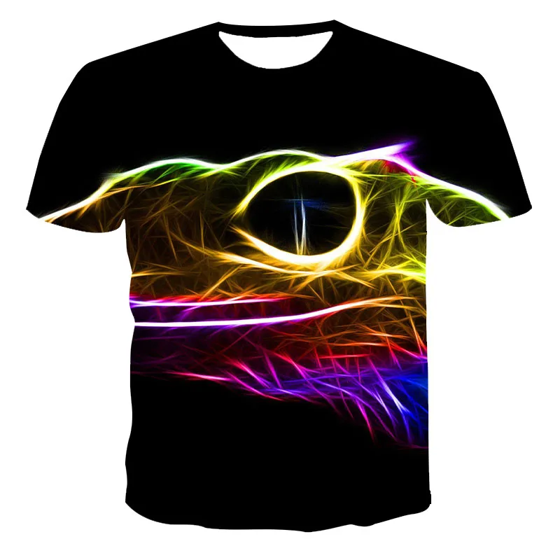 

Summer New 3D Printed T-Shirts, Round Neck Fashion Casual T-Shirts With Cool Pattern Printing, Men'S And Women'S Short XXS-6XL
