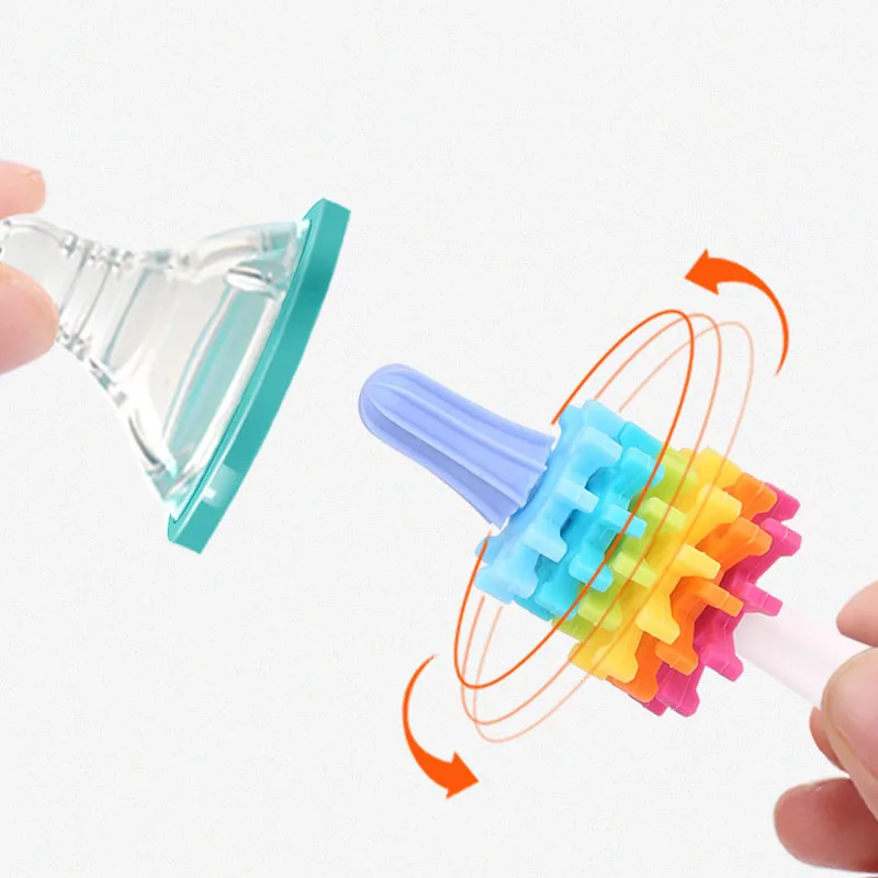 Новая силиконовая основа для чистки детской бутылочки молока соска соски 084 |