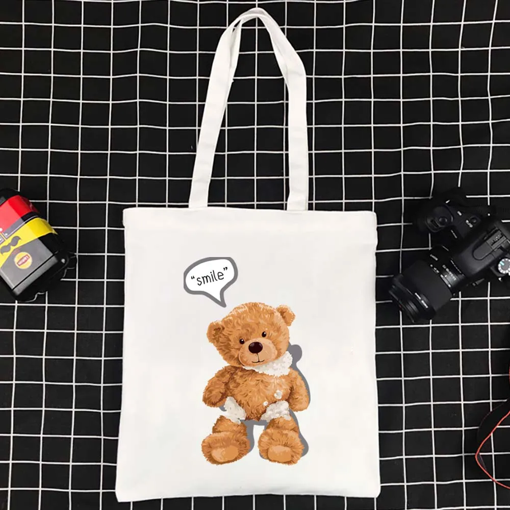 

Reusable Tote Bag Foldable Shoppers Eco-friendly Hand Bags Large Capacity Supermarket Shopping Bag Casual Women's Beach Bag