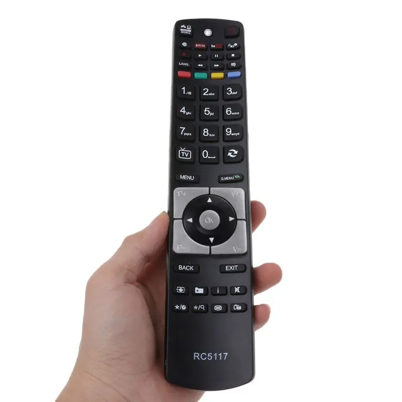 RC5117 ТВ пульт дистанционного управления Замена для Hitachi 50HYT62UH Буш DLED32265HDCNTD 77UA