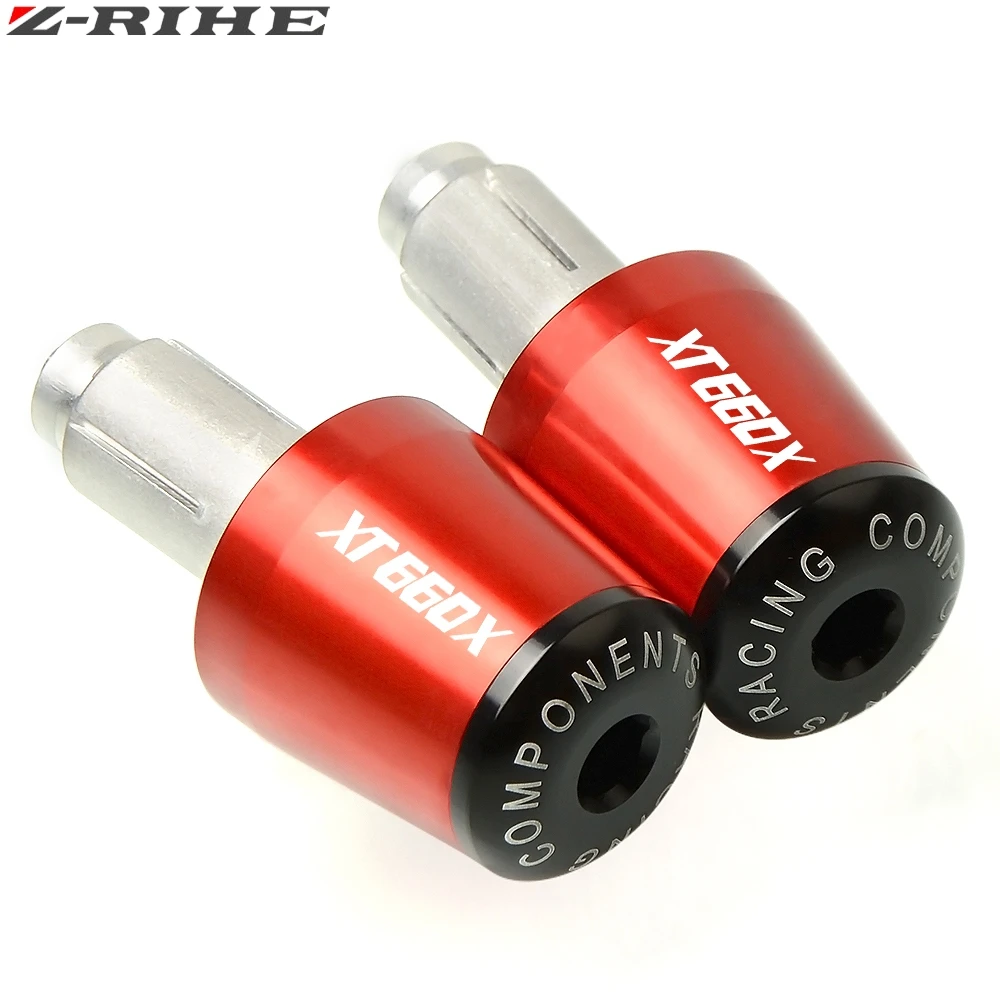 Мотоцикл 7/8 &quot22 мм руль ручной рукоятки Грипсы рожки руля Кепки для Yamaha XT660 X XT660X