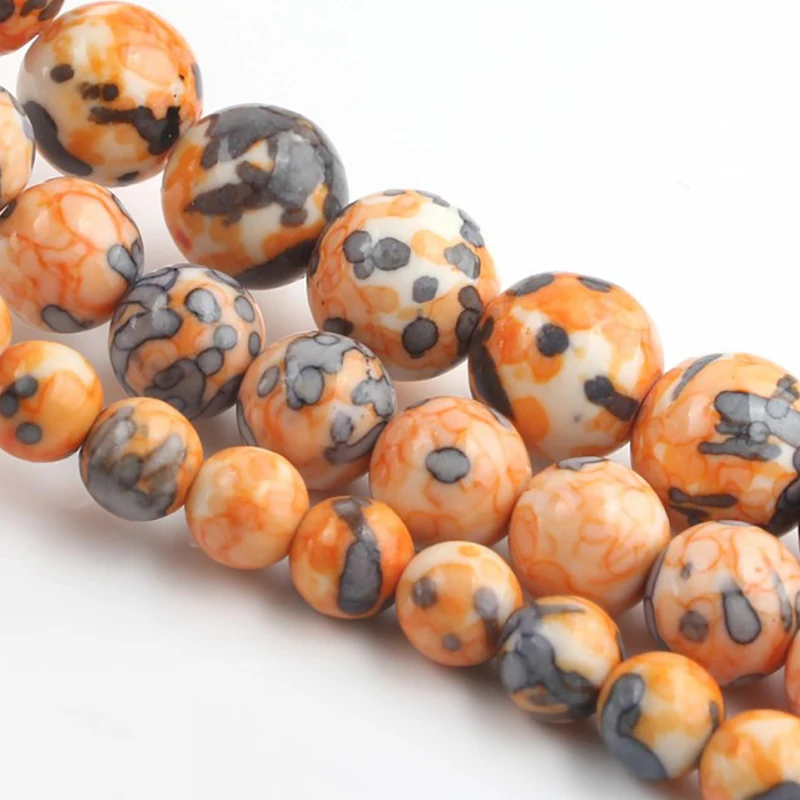 Бусина-разделитель для ожерелья диаметром 15 дюймов/4/6/8/10 мм | Украшения и