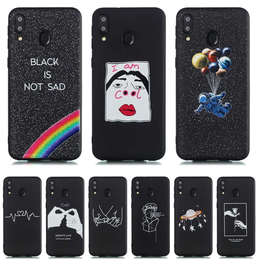 Чехол Coque для samsung Galaxy A30 A40 A50 A70 A5 A7 2017 2018 A6 A8 плюс M10 M20 силиконовые чехлы крышки Fundas