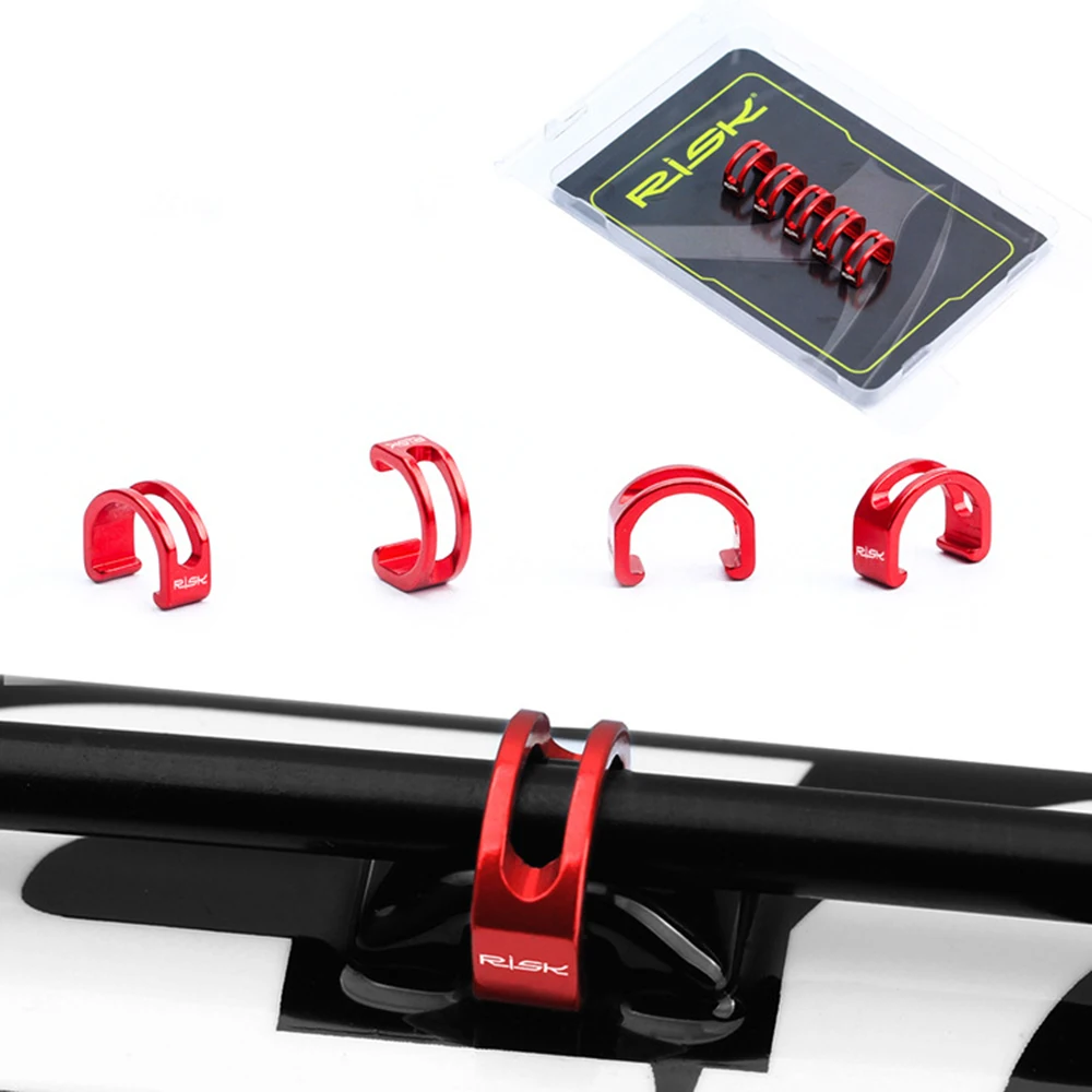 

RISK Line Buckle Hose C-clips Housing Guide Brake Gear Cable Bicycle Accessory