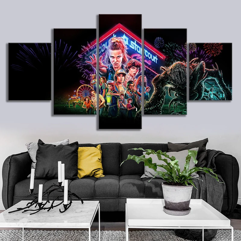 HD мультфильм цифровой художественная фотография очень странные дела Сезон 3