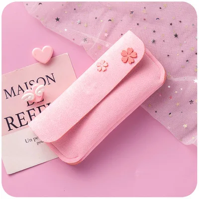 Зеленый Astuccio scuola kawaii школьные принадлежности для девочек papeleria розовые эстуши grandes escolares cartucheras escolares большая корейская сумочка - Цвет: Зеленый