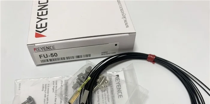 New barcode KEYENCE FU-50 Fiber Optic, complete accessories