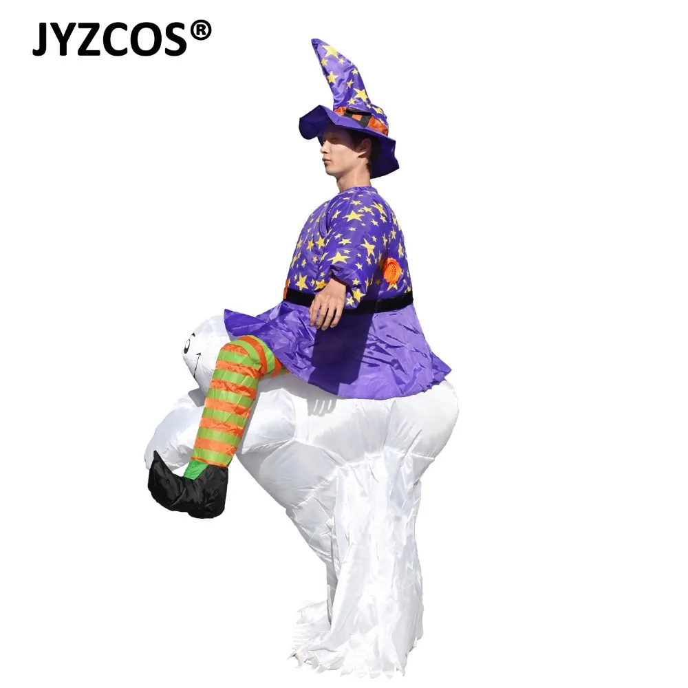 Надувной костюм Райдер на дьявольском призраке надувные страшные костюмы