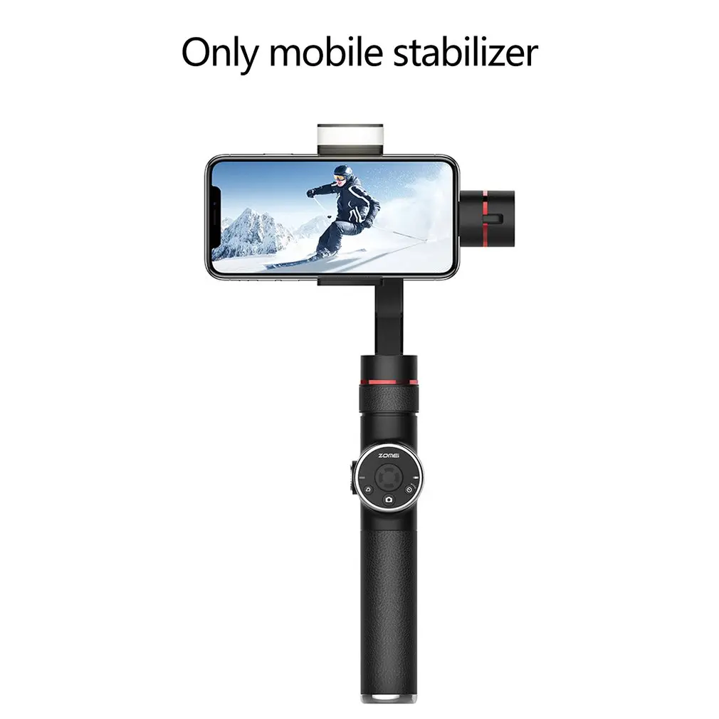 Zomei V5 Новый 3 осевой ручной шарнирный стабилизатор для камеры GoPro палка селфи