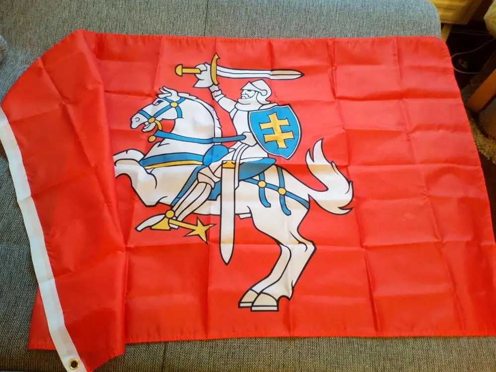 Литовский флаг, литовский флаг Ensign, 3X5ft, полиэстеровый баннер, летающий, 150*90 см, пользовательский флаг для улицы