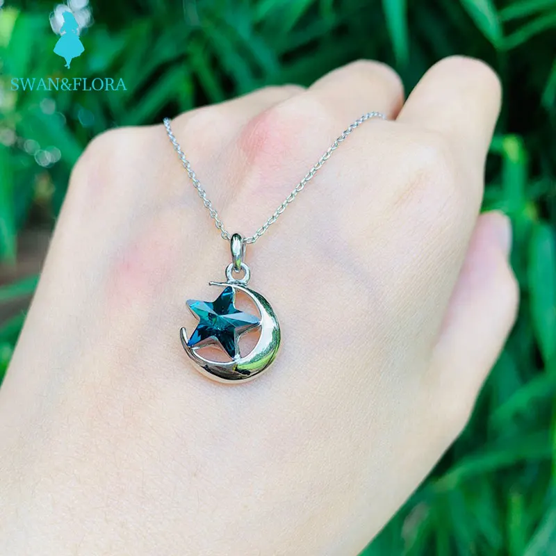 

Pendant Necklace crystal shining jewelry